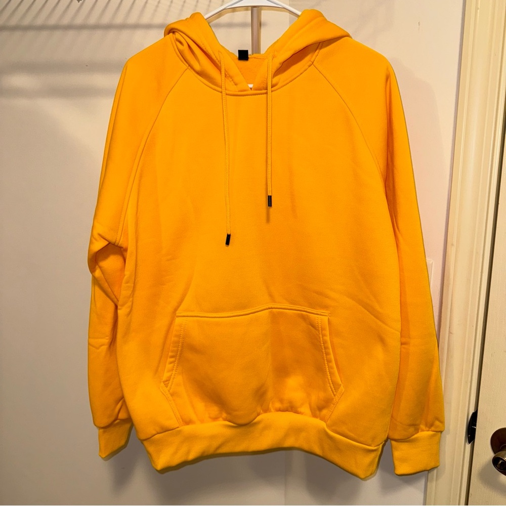 Bright Orange Hoodie